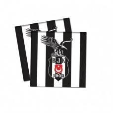16 adet Lisanslı Beşiktaş Kağıt Peçete