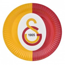 8 adet Lisanslı Galatasaray Karton Tabak